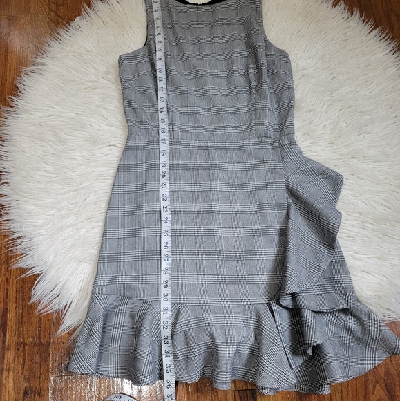 Aqua dress ruffle sleeveless - Picture 7 of 7